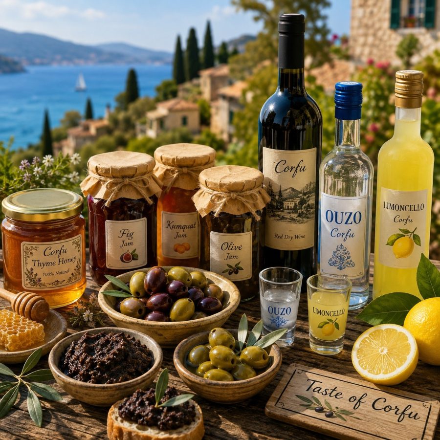 The taste of corfu
